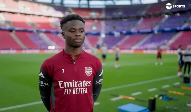 Saka nói về trận chung kết Champions League: Tôi thích những trận chiến cam go quyết định số phận như thế này. Nếu nắm bắt được cơ hội, bạn có thể tạo nên lịch sử