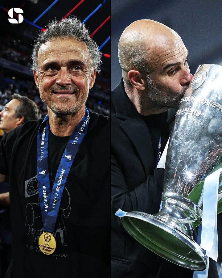 Chỉ có hai HLV người Tây Ban Nha từng 3 lần vô địch Champions League: Enrique và Guardiola