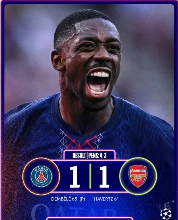 Arsenal đã gặp Paris tổng cộng 8 lần: trước đây họ đã có 5 thắng 2 và 3, nhưng họ đã liên tiếp bị 1 giết chết trong vài năm qua. (3)