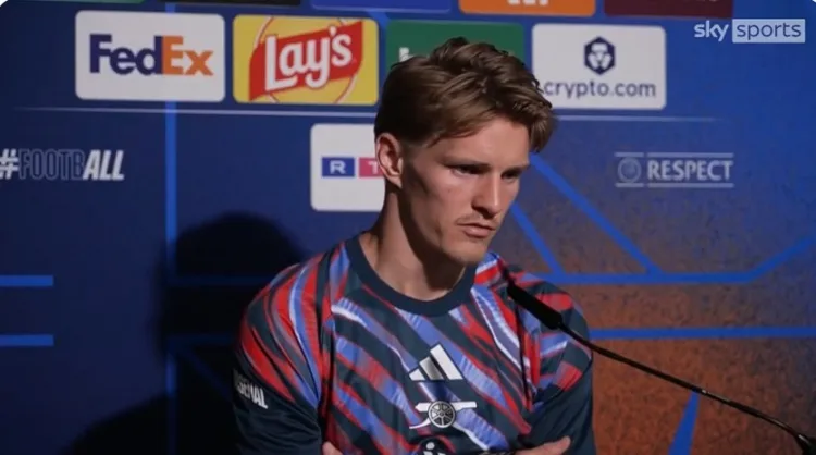 Odegaard: Chúng tôi không thể đến được đây nếu không có Gabe và Eze; chúng tôi muốn cả Premier League và Champions League
