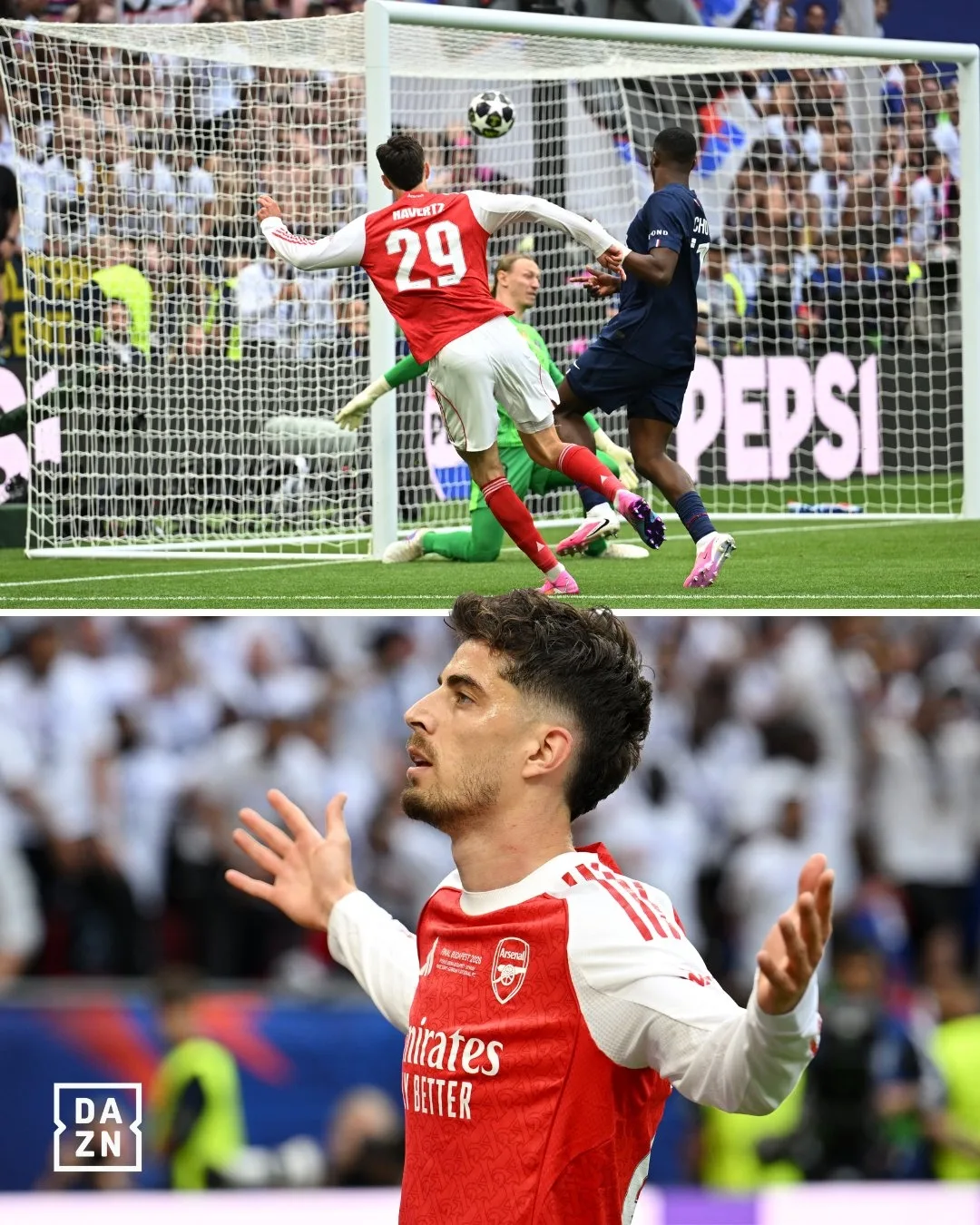 Ông cảnh lớn! Havertz ghi bàn trong 6 phút đầu trận chung kết Champions League, nhanh nhất kể từ Salah năm 2019