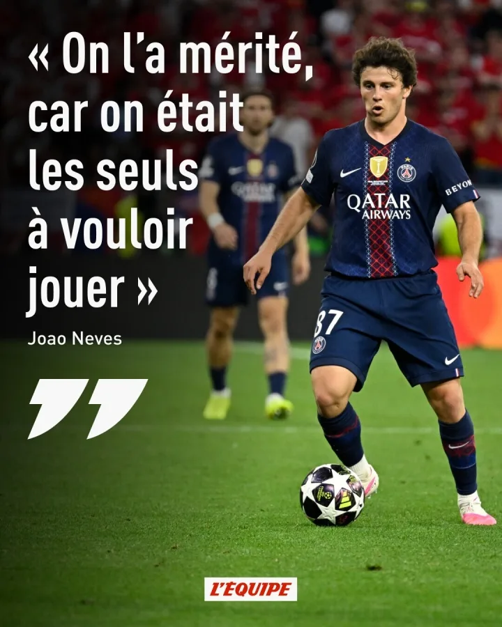 21 vô địch Champions League hai lần khi mới hai tuổi! Joao Neves: Gia nhập PSG là quyết định đúng đắn nhất tôi từng làm trong đời