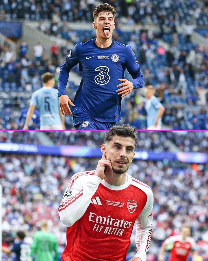 Chỉ có 3 người ghi bàn trong trận chung kết Champions League cho 2 cầu thủ khác nhau: Havertz, Cristiano Ronaldo và Mandzukic