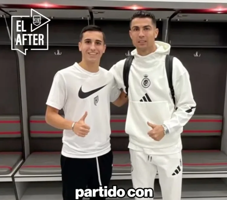 Almena: Cristiano Ronaldo là thần tượng của tôi nhưng khi anh ấy thua, tôi có thể chụp ảnh với anh ấy nhưng không thể lấy áo đấu.