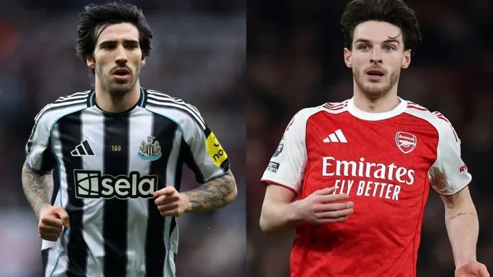 Tiền vệ đôi Rice + Tonali! Giới truyền thông tiết lộ đội hình xuất phát của Arsenal: Chưa thấy khả năng không bảo vệ được danh hiệu