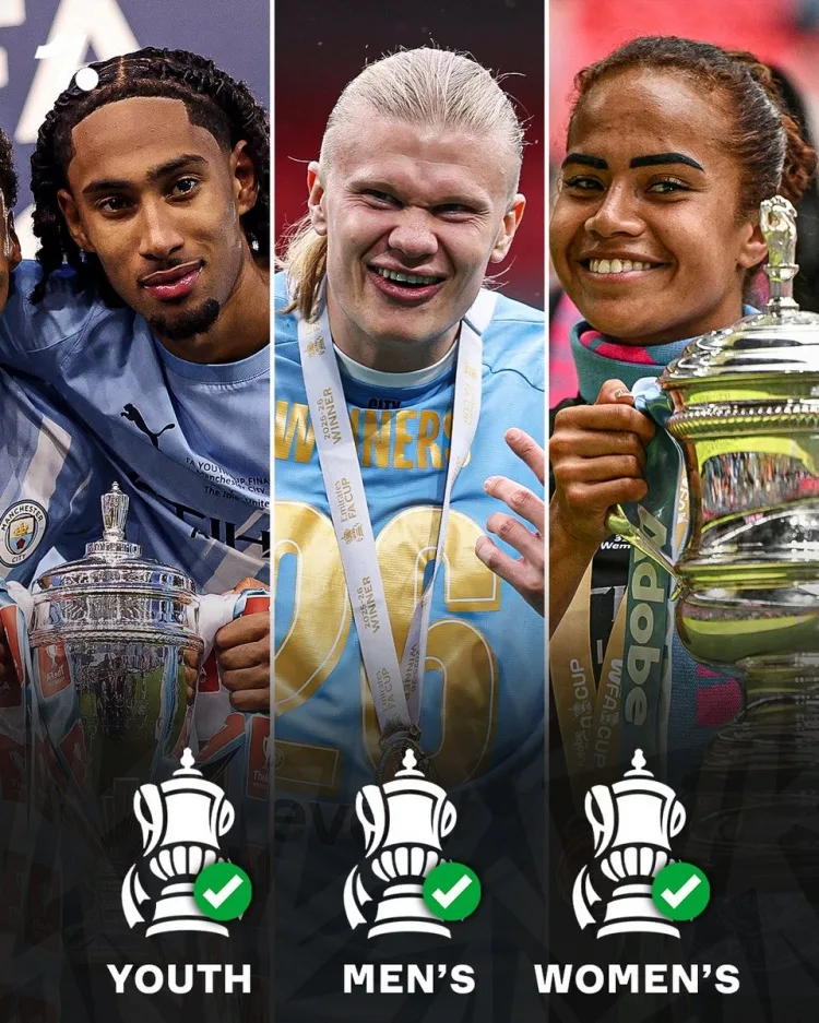 Không kém một ai! Man City vô địch FA Youth Cup nam, nữ và mùa này