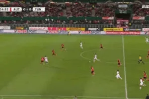 Bóng ném nhuộm đỏ phút 35 trận giao hữu giữa Lemer và Áo đánh bại Tunisia 1-0