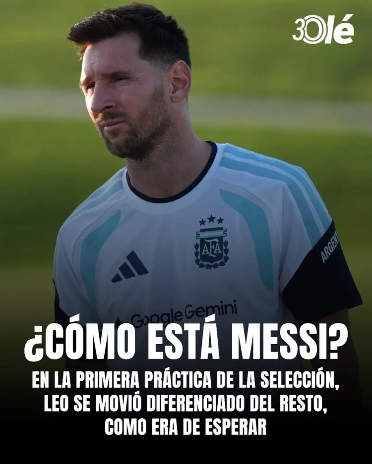 Báo Ole: Messi mấy ngày gần đây tập luyện một mình, mục tiêu có thể trạng tốt nhất đón World Cup