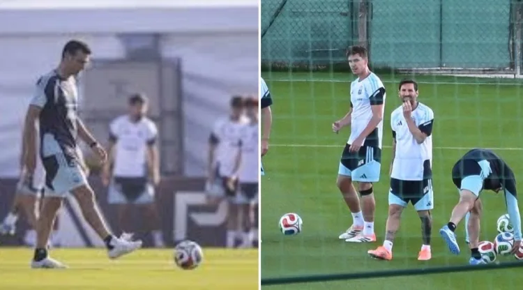 Phóng viên tiết lộ đội hình xuất phát trận giao hữu của Argentina: Messi và Người nhện vắng mặt, trong khi Lautaro và Enzo sẽ thi đấu.