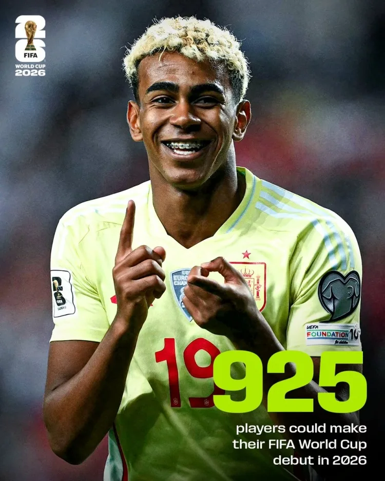 Ai sẽ tỏa sáng? Năm nay các cầu thủ 925 sẽ lần đầu tiên tham dự World Cup