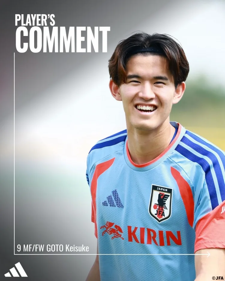Keisuke Goto: Ở tuổi 21, tôi sắp được rửa tội ở World Cup. Cảm giác như giấc mơ của tôi đã thành hiện thực.