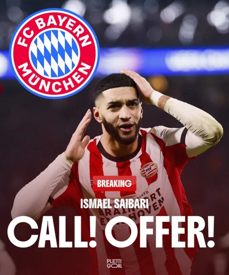 Phóng viên: Bayern Munich và PSV đang tiến hành đàm phán chi tiết về Sebari đồng thời thúc đẩy thương vụ Brown