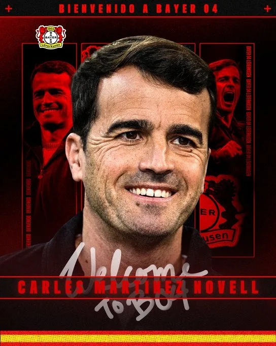 Ban lãnh đạo cấp cao của Leverkusen: Carles có nhiều kinh nghiệm ở Toulouse và Barcelona và đặt mục tiêu duy trì tính cạnh tranh