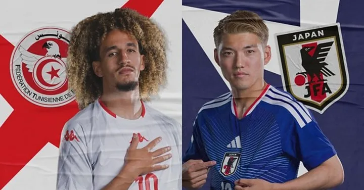 Đội hình xuất phát Tunisia vs Nhật Bản: Kubo chấn thương, Nakamura Keito, Ito Junya, Hannibal xuất phát