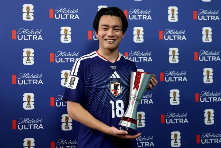 Ueda Kiryo: Mục tiêu của đội Nhật Bản là giành chức vô địch. Những bàn thắng của Messi và Ronaldo là nguồn cảm hứng cho tôi.