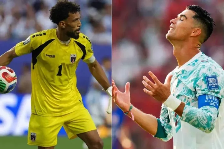 Marca: Thủ môn Vozinha của Cape Verde hoàn thành pha rê bóng 1 vào lưới Argentina, vượt qua Cristiano Ronaldo về số lần rê bóng