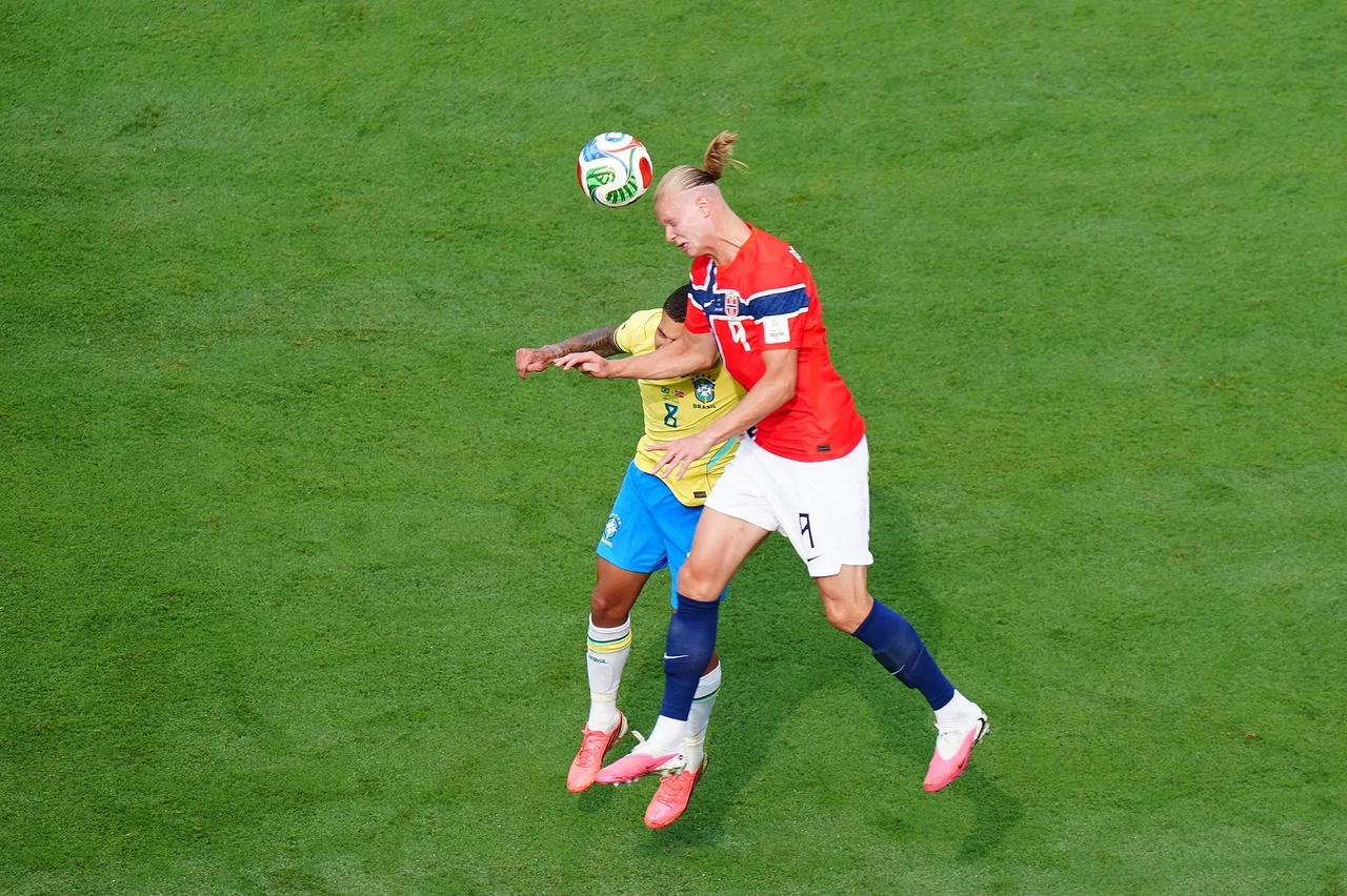 Haaland áp đảo bóng bổng trước Brazil, đạt tỷ lệ tranh chấp trên không 78% ở World Cup