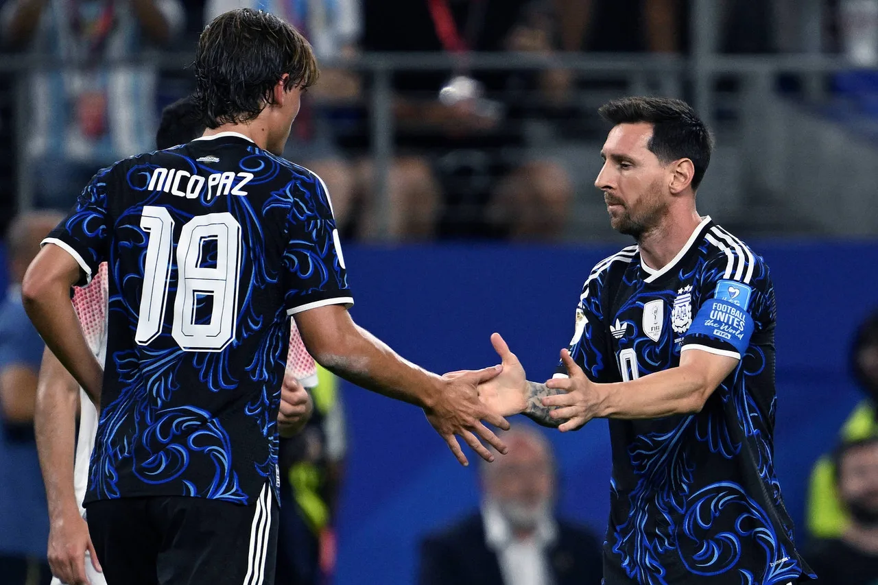Nico Paz: Không ai có thể thay thế Messi, được đá cạnh anh vài phút cũng là vinh dự