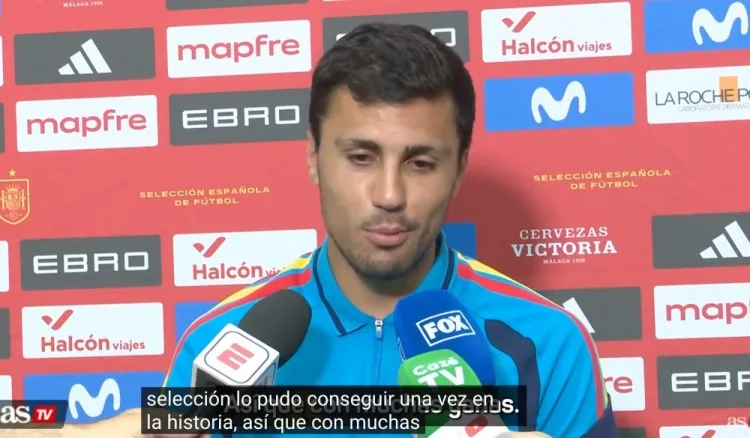 Rodri: Vô địch World Cup là đỉnh cao của bóng đá, Tây Ban Nha sẽ dốc toàn lực trước tuyển Pháp