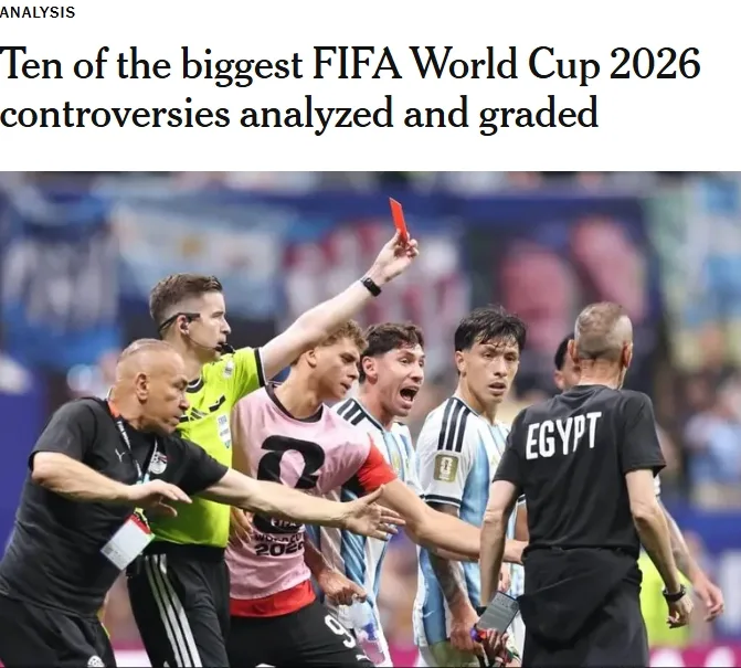 TA bình luận về 10 tranh cãi lớn nhất World Cup lần này: Cristiano Ronaldo & Balogun trốn án treo giò, chiến thắng của Argentina trước Ai Cập...