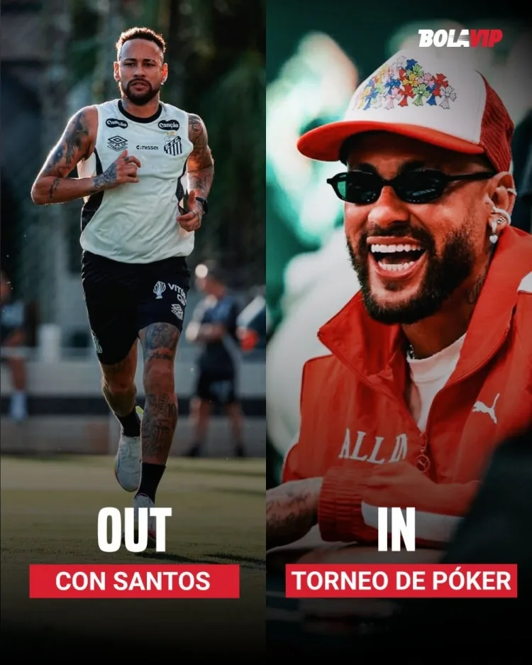 Truyền thông Brazil: Vắng Cup Nam Mỹ! Neymar xuất hiện tại Giải vô địch Poker Brazil đêm đó