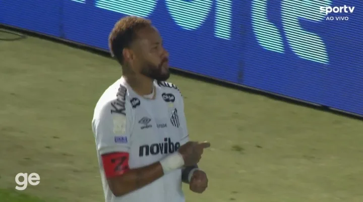 Neymar ghi bàn đầu tiên cho Santos sau World Cup 2026, ăn mừng kiểu