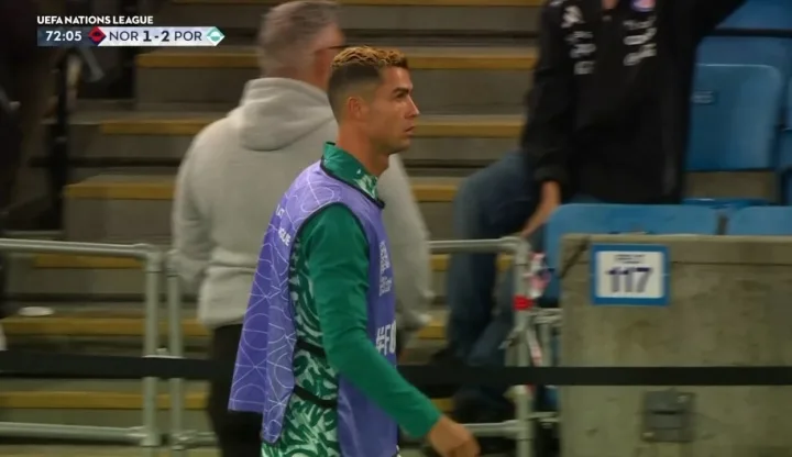 Jorge Jesus giải thích quyết định không dùng Ronaldo trước Na Uy