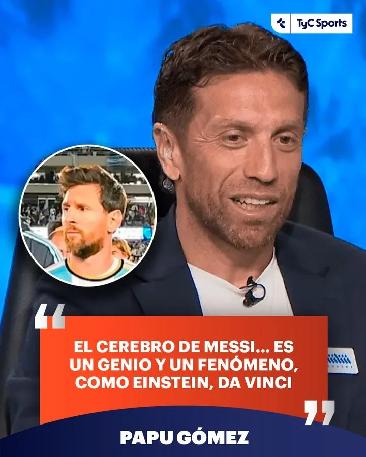 Papu Gomez: Messi giống Einstein và Leonardo da Vinci, mắt anh chuyển động chậm khi chơi bóng