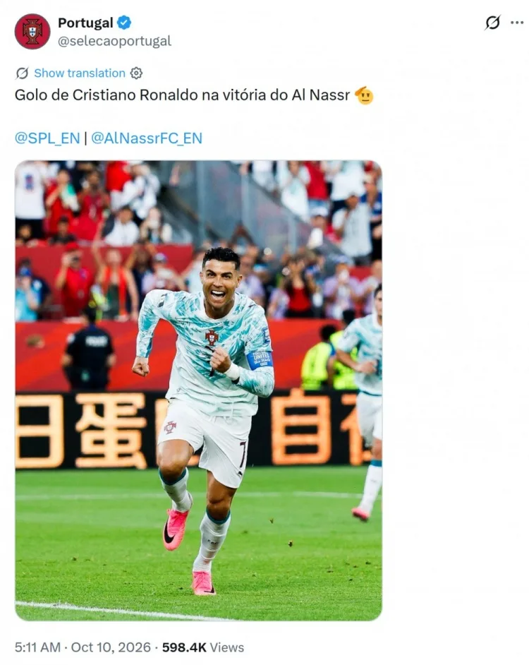 Truyền thông Bồ Đào Nha nhắc chuyện Ronaldo được chúc mừng, Samu Costa không xuất hiện